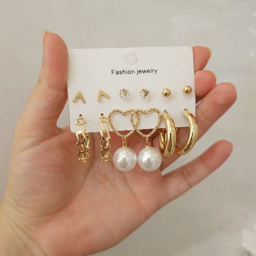 گوشواره Fashion Jewelry کد 1221 - خرید آنلاین از گالری آداس